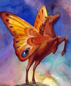 The Butterfly Horse Diamond Painting