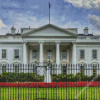 The White House Presidents Park Diamond Painting