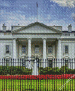 The White House Presidents Park Diamond Painting