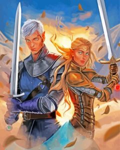 Throne Of Glass Warriors Diamond Painting