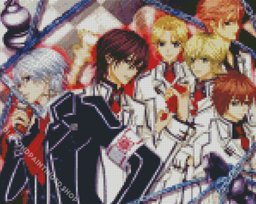 Vampire Knight Anime Character Diamond Painting