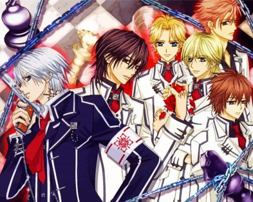 Vampire Knight Anime Character Diamond Painting