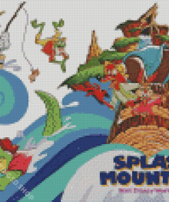 Walt Disney Splash Mountain Diamond Painting