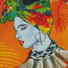 West Indian Lady Art Diamond Painting