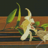 White Lilies Diamond Painting