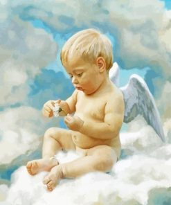 Aesthetic Baby Angel Diamond Painting