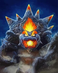 Aesthetic Bowser Diamond Painting