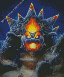 Aesthetic Bowser Diamond Painting