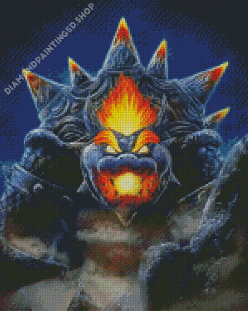 Aesthetic Bowser Diamond Painting