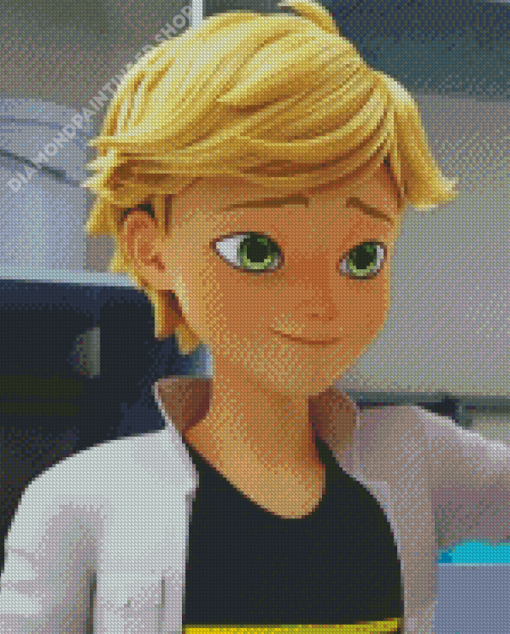 Aesthetic Miraculous Adrien Diamond Painting