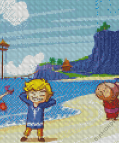 Aesthetic Windwaker Art Diamond Painting