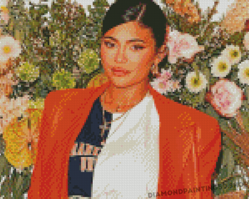 Beautiful Kylie Jenner Diamond Painting