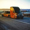 Black Truck In Desert Diamond Painting