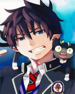 Blue Exorcist Rin Okumura Character Diamond Painting