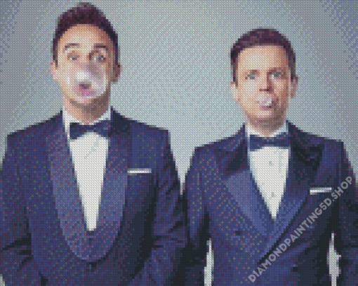 Classy Ant And Dec Diamond Painting