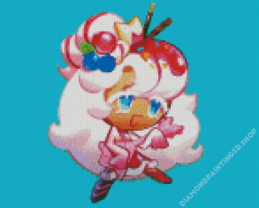 Cookie Run Girl Character Diamond Painting