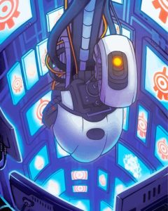 Cool Glados Diamond Painting