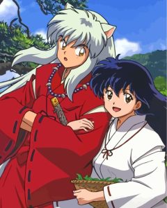 Cute Inuyasha And kagome Diamond Painting