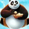 Cute Kung Fu Panda Diamond Painting