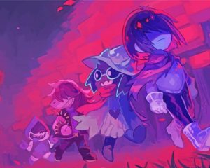 Deltarune Video Game Characters Art Diamond Painting