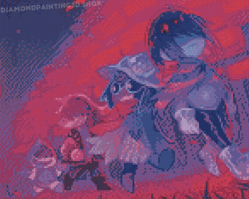 Deltarune Video Game Characters Art Diamond Painting