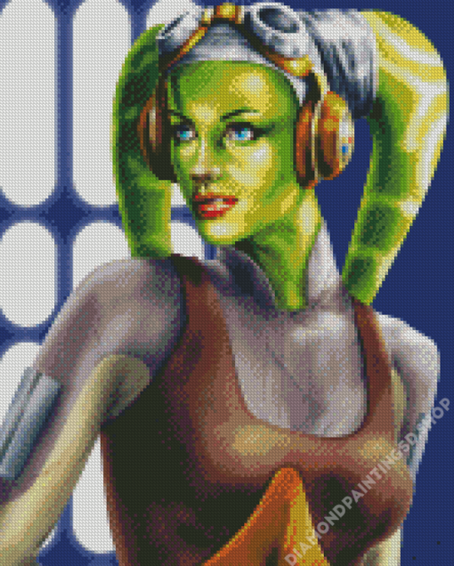 Hera Syndulla Star Wars Rebels Diamond Painting