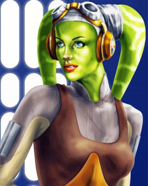 Hera Syndulla Star Wars Rebels Diamond Painting