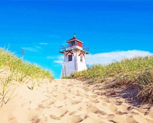 Lighthouse Prince Edward Island Diamond Painting