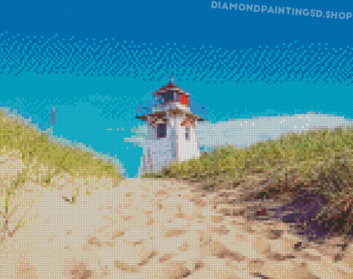Lighthouse Prince Edward Island Diamond Painting