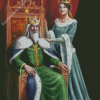 Old King And Queen Diamond Painting