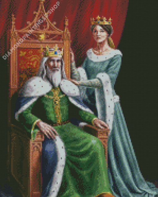 Old King And Queen Diamond Painting