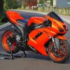 Orange Kawasaki ZX 10R Limited Edition Diamond Painting