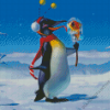 Penguin Christmas Diamond Painting