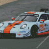 Porsche Race Car Diamond Painting