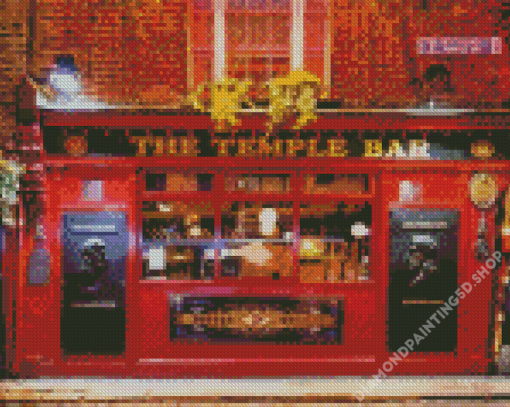 Pub Temple Bar Dublin Diamond Painting