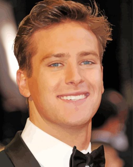The Handsome Armie Hammer Diamond Painting