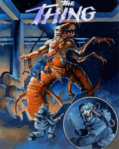 The Thing Horror Movie Poster Diamond Painting