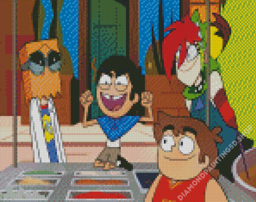 Victor And Valentino Villainous Diamond Painting