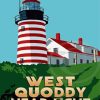 west Quoddy Head Lighthouse Poster Diamond Painting