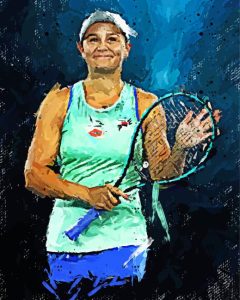 Ashleigh Barty Art Diamond Painting