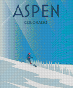 Aspen Colorado Ski Diamond Painting