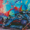 Aston Martin F1 Art Diamond Painting