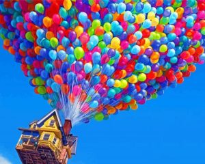 Beautiful Up Balloons Diamond Painting