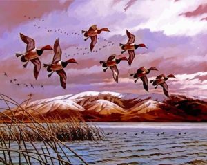 Bird Hunting Art Diamond Painting