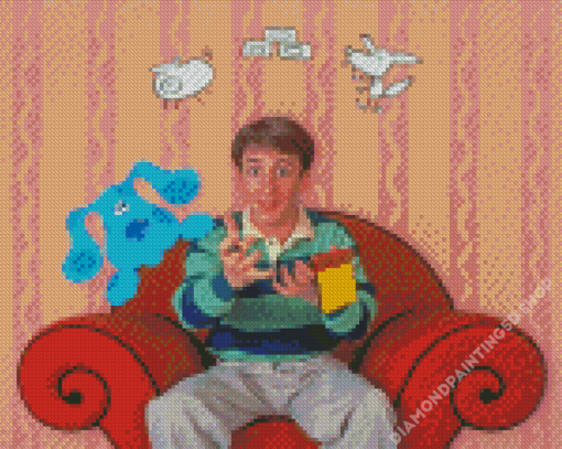 Blue's Clues Diamond Painting