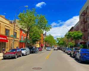 Bronx Street NYC Diamond Painting