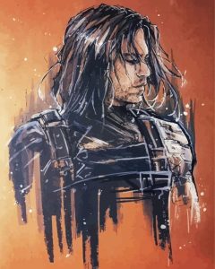 Bucky Barnes Art Diamond Painting