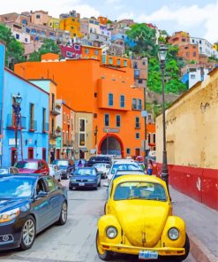 Colorful Streets Of Guanajuato Diamond Painting