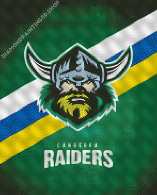 Canberra Raiders NRL Logo Diamond Painting