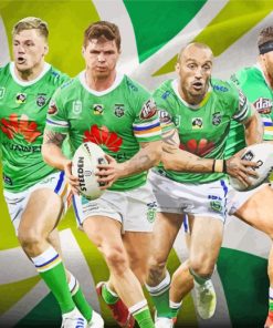 Canberra Raiders Rugby League Players Diamond Painting